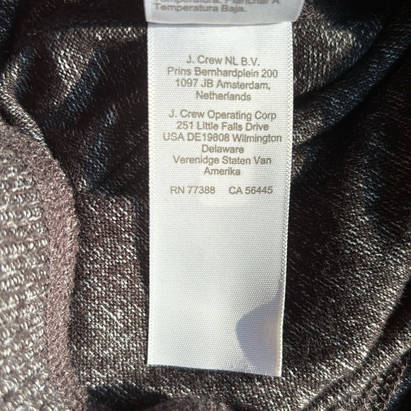 Super soft J Crew Factory Marled Sweatpant in Signature Cozy Yarn in black - Picture 11 of 14